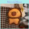 Cat Toast Capybara Plush Toys Backpack Pendants Cartoon Keychains Kids Gifts