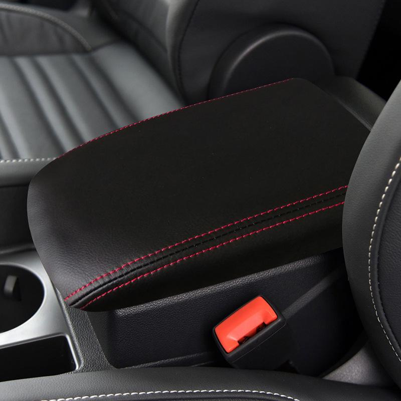 Кожаная накладка на подлокотник Volkswagen Touran L для моделей 2016-2018 годов - Пылезащитная накладка для модификации интерьера