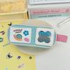Picnic Series Cartoon Stationery Bag Rabbit Pen Pencil Case Kawaii Pencil Bag  Student