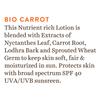 Солнцезащитный лосьон с Морковью 40+ SPF (120 мл), Sun Shield Carrot 40+ SPF Sunscreen Ultra Protective Lotion,  Biotique