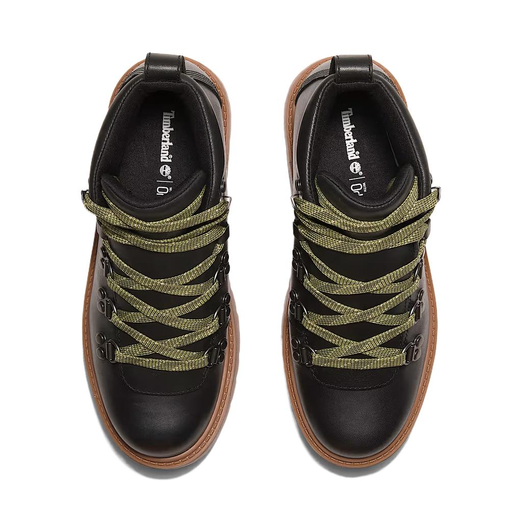Timberland Кожаные универсальные модные ботильоны Martin Stone Street Женские ботинки Черные TB0A27VJW02