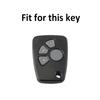 4 Buttons for Chevrolet Cruze Spark Onix Silverado Volt Camaro Aveo Sonic Gun Grey TPU Car Key Case Cover Keyless Protector