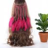 Bohemian Feather Tassel Unisex Hairband Halloween Party Stage Performance Indian Ethnic-Style Wedding Headpiece