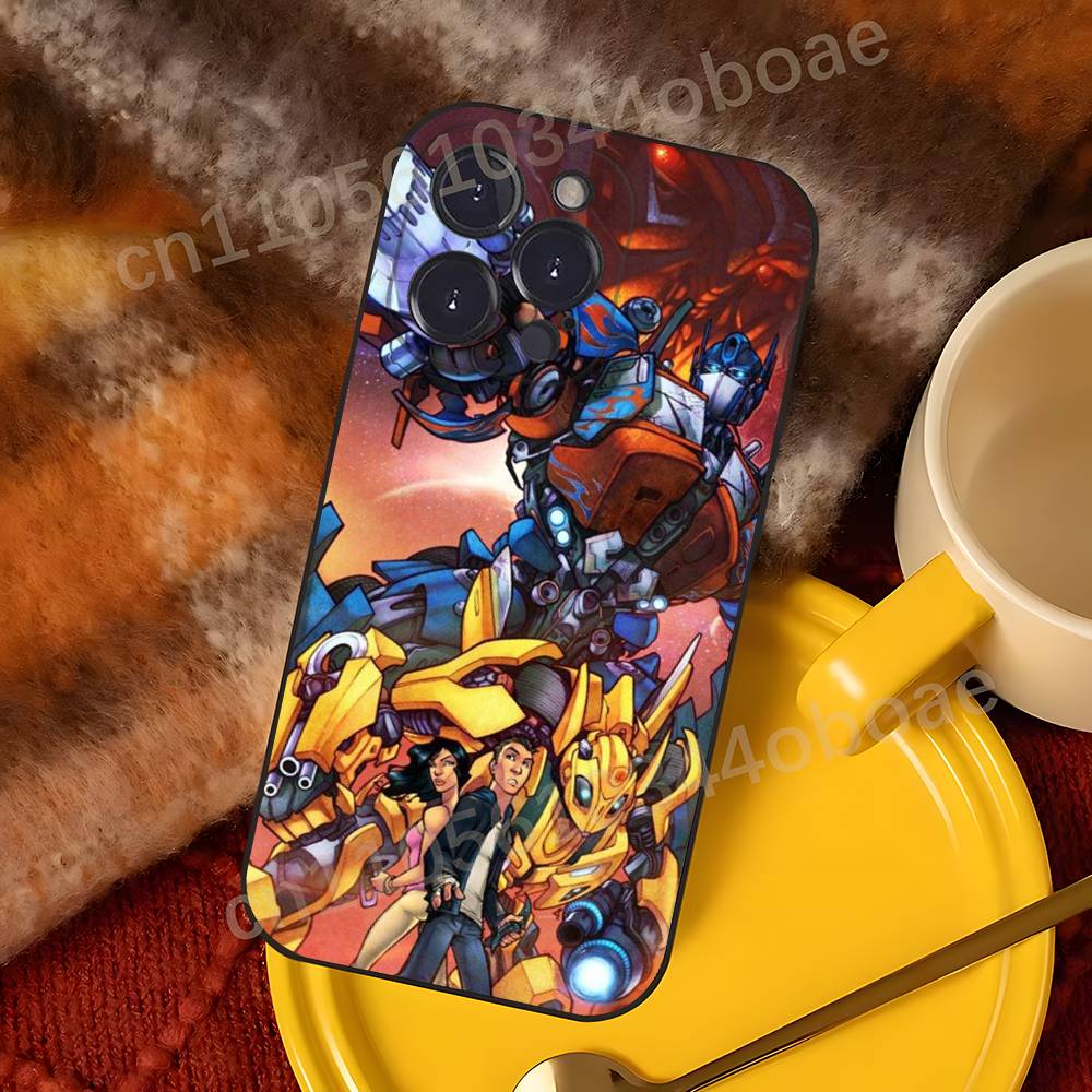 A-Autobots and H-Humans Phone Case For iPhone 17,16,15,14,13,12,11,Pro,MAX,Plus TPU Soft To Skin-friendly Cover