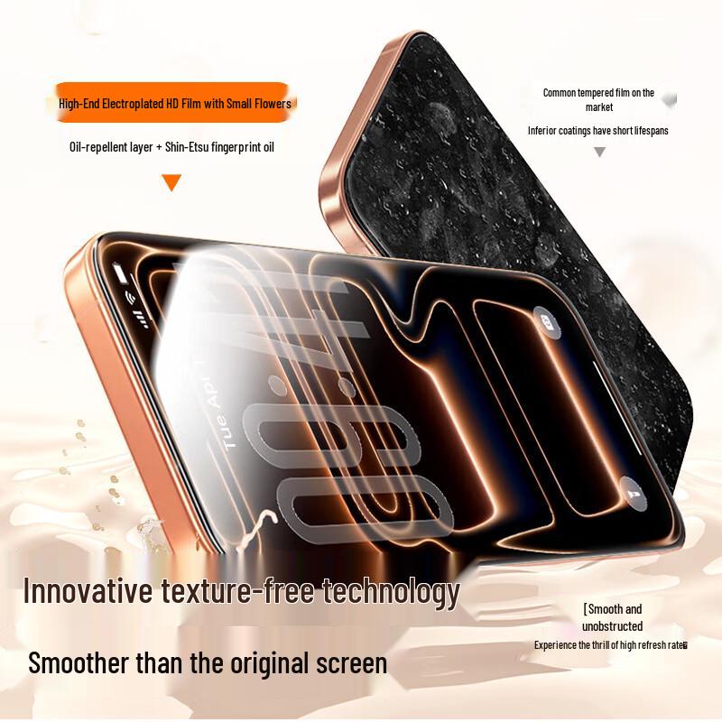ALittleFlower Закаленное стекло для экрана iPhone 16 Plus
