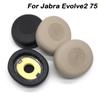 1 пара сменных амбушюров для наушников, амбушюры из искусственной кожи, губчатые амбушюры, аксессуары для гарнитуры, наушники для Jabra Evolve2 75