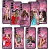 Shell For Samsung Galaxy S23 S22 S21 S20 Fe Ultra S10 S9 S8 Plus Note 20ultra 10plus Case Cover Mom Princess Baby Girl Woman