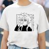 Аниме Охотник х Охотник Печатная футболка Унисекс Одежда и Женская футболка Мальчик Девочка Футболка 2026 Лето Новые Y2K Топы