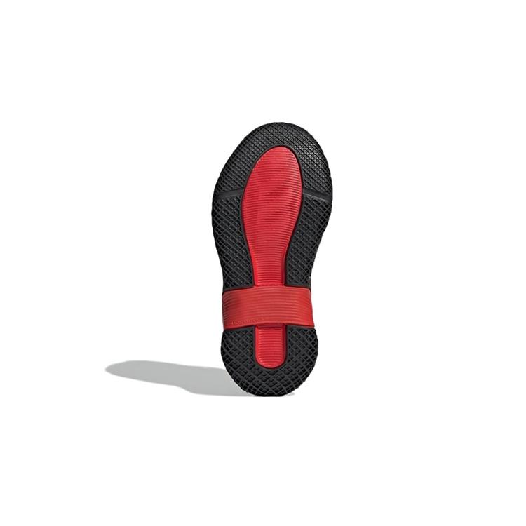 adidas 4Uture Rnr El K Удобные Устойчивые к истиранию Устойчивые к истиранию Низкие Детские Беговые Кроссовки Черно-красные Детские GY9384