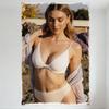 Сексуальное винтажное бикини женщина на открытом воздухе скалистая зелень естественная обстановка жестяная табличка металлический постер настенный декор для дома кафе бар украшение 8