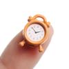 10 цветов 1:Аксессуары масштаба 12 Кукольный домик Миниатюрная игрушка Мини Домашнее украшение Будильник Кукольные часы 15*10мм