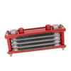 Motorcycle Cooler, 17PCS Motorcycle Cooler Radiator Set, 4 Row