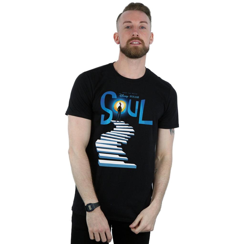 Disney Mens Soul Poster Art T-Shirt