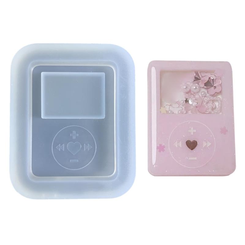 Resin Silicone Molds Quicksand Casting Molds Epoxy Resin Shaker Mold for Jewelry Crafts Making Resin Pendant Mold