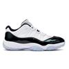 Air 11 Retro Low Emerald Men Sneakers White Emerald-Rise-Black 528895-145
