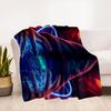"Neon Gaming Controller Hoodie - Gamer Style"Blanket Flannel Throw Blanket for Sofa, Bed, Travel, Camping, Office, Couch, Chair, And Bed Gif
