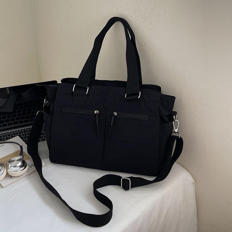 Холщовая сумка женская большой вместимости новая осенне-зимняя универсальная сумка-мессенджер на плечо подмышку сумка-тоут для поездок на работу