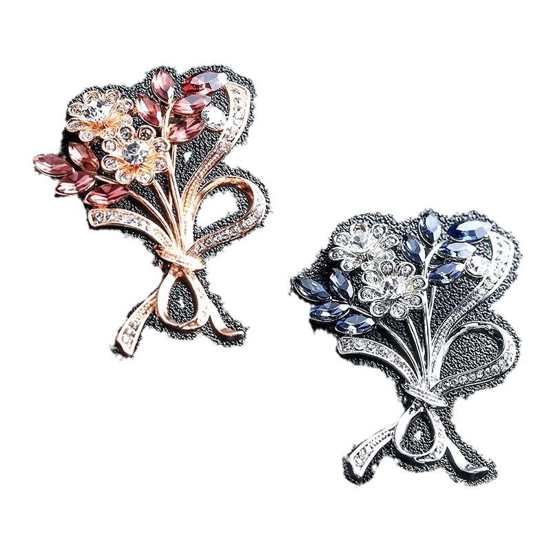 Корейская брошь в виде колоса пшеницы, женская брошь-корсаж с чувством ниши, универсальная ветрозащитная булавка, атмосферная одежда