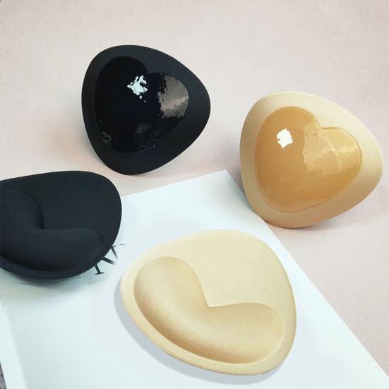 1 пара женских накладок на грудь, устойчивых к поту, противоскользящих, невидимых, тонких, дышащих, утолщенных, поддерживающих грудь, липких накладок, накладок на соски, бюстгальтер без бретелек