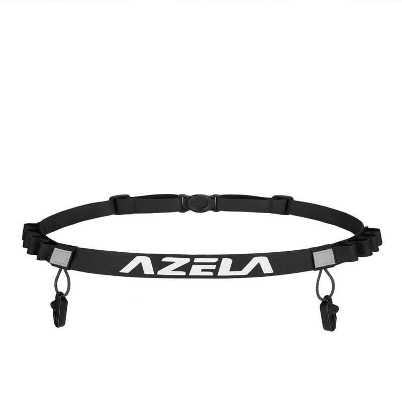 Reflective Running Waist Pack With Number Belt Holder Marathon Race Adjustable Drawstring Unisex Sport Utility