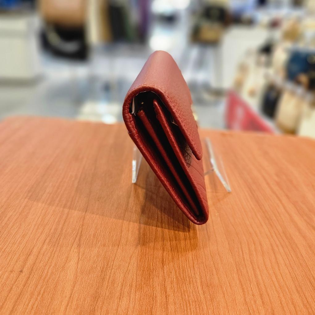 Moncross WNAW8094 Leather Stitched Women's Long Wallet