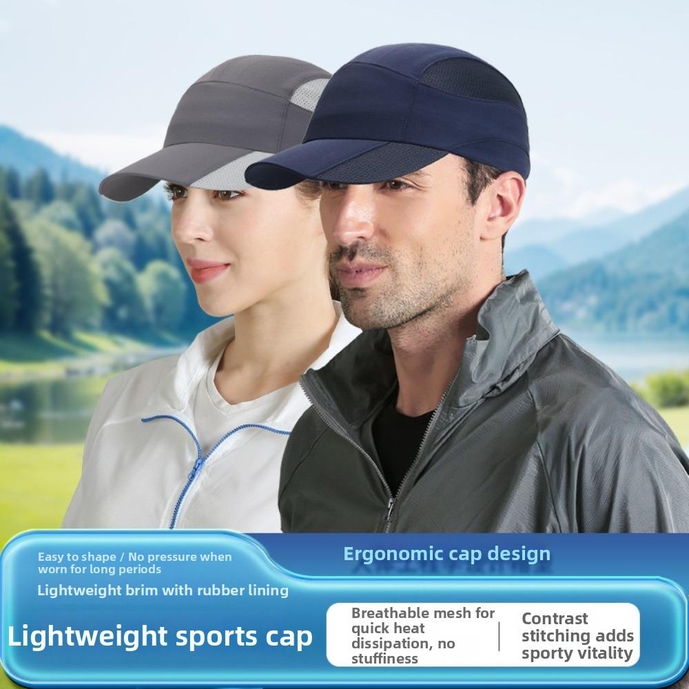 Quick Dry Baseball Cap Adjustable Mesh Cap Fashion Summer Hat Outdoor Sports