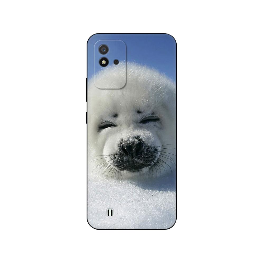 Для Realme Narzo 50i чехол 6,5 дюймов силиконовая задняя крышка для OPPO Realme Narzo50i 50 i мягкий чехол RMX3235 чехол для телефона черный чехол из ТПУ