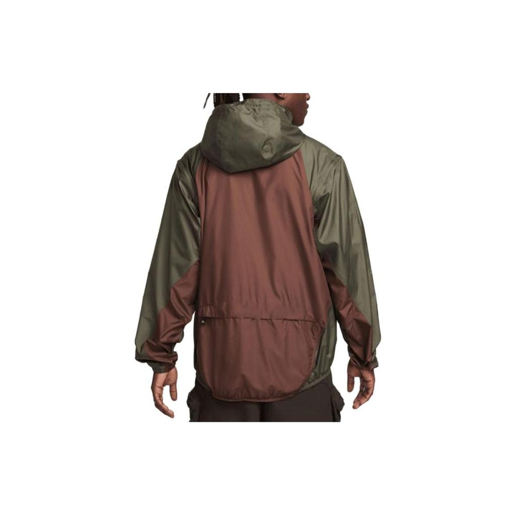 Nike Переизданная куртка ACG Oregon Series Micro Shell (Азия) Карго Хаки/Земля Мужская уличная одежда DV9218-325