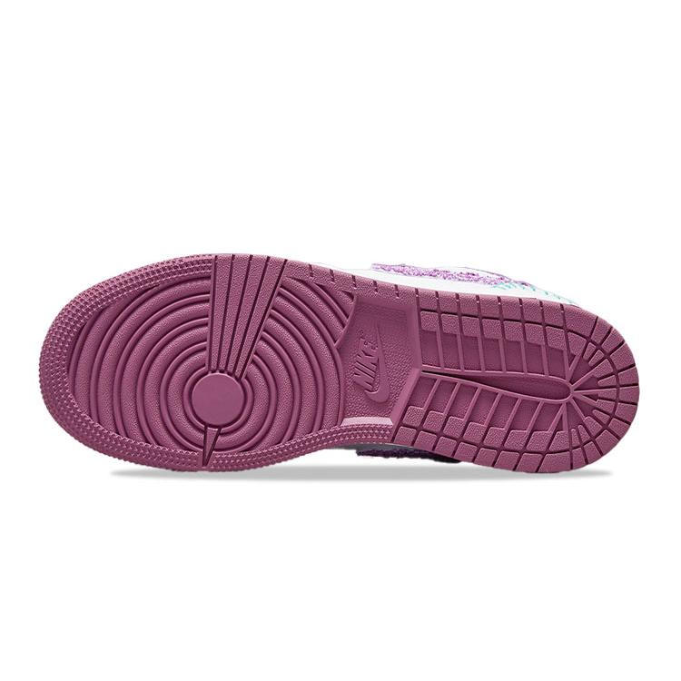 Jordan 1 Low White Light Bordeaux GS DM9037-100