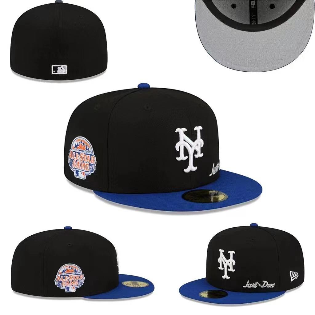 New York Mets Size Cap, Closed Hat, Baseball Cap, Sun Visor, Embroidered Hat, Multi-Color