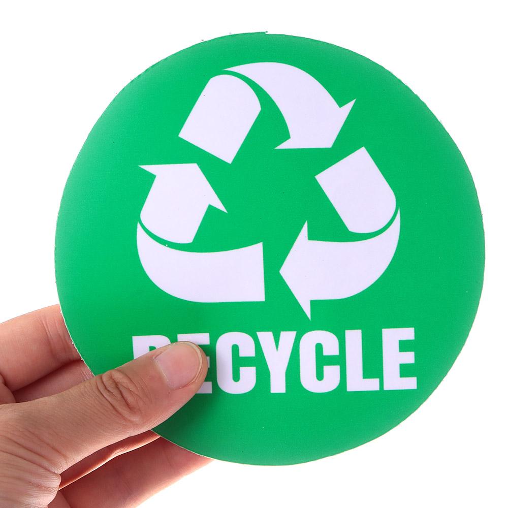 Trash Can Decal Recyclable Classification Sign Trash Bin Classification Sticker Recycle and Trash Sticker Recycle Sticker