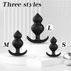 Factory Sales Wearable Anal Plugs With Steel Anal Beads Vaginal Balls Butt Plug Fake Dildo Analplug Butplug Adult 18 Sex Toys