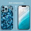 Elegant Blue Forget-Me-Not for iphone 17 case for coque iphone Fashion Case fundas Glass for iPhone 17 16 15 14 13 12pm Pro Plus