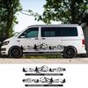 4 шт./лот наклейки для автомобиля дом на колесах кемпер фургон для Volkswagen VW Transporter T4 T5 T6 Multivan Caravelle DIY наклейки аксессуары