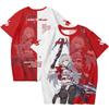 Theresa Honkai Impact 3 Role Playing T-Shirt 3D Kiana Kaslana Print Kid Anime Tee Summer Men Women Harajuku Short Sleeve Y2k Top