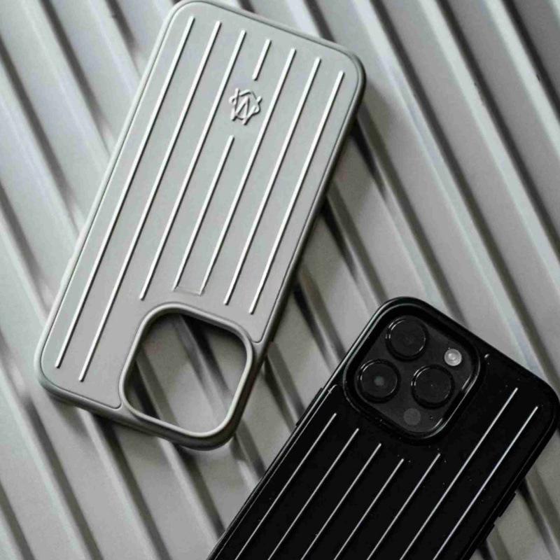 Новый чехол из алюминиевого сплава для телефона Rimowa - Подходит для чемодана Apple/Черного цвета, Полное покрытие, Бесплатная доставка Одна штука