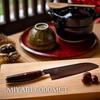 MIYABI Gyuto 200mm Made In Steel Hammered Chef Knife Made In Seki Gifu Prefecture Japanese "6000MCT Japan" Multi-layer City, [Official Product]