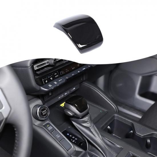 Glossy Black Center Gear Shift Knob Trim Cover For Toyota Land Cruiser LC250 24+