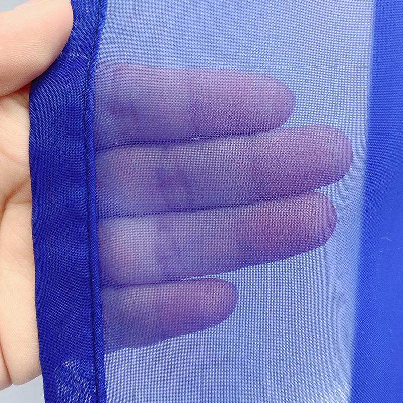 Водонепроницаемая оконная сетка Терраса Открытый павильон Прозрачная экранная штора Готовая уличная штора