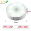 PIR Motion Sensor Light Wireless Night Light Under Cabinet Light Closet Lamp Smart Wall-Mounted Body Induction Lamp Home Decor