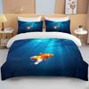 10 Sizes Cute Goldfish Bedding Set Custom Kids Boys Teens Video Game Duvet Cover For Youth New Game Controller Bedspread