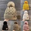 Keep Warm Knitted Cap Thickened Beanie Hats Fashion Winter Hat Outdoor