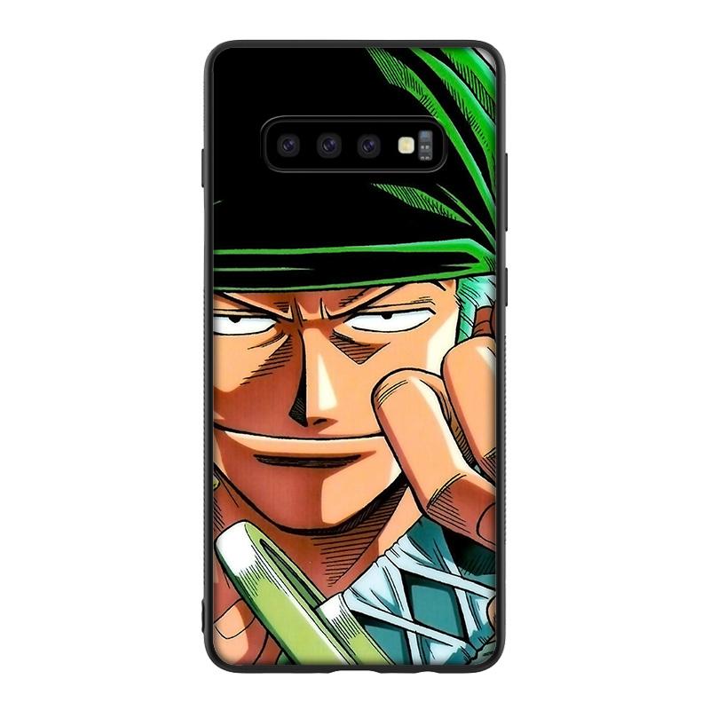 GX165 цельный силиконовый мягкий чехол Roronoa Zoro для Samsung S6 S7 Edge S8 S9 S10 S10E S20 Fe S21 S21s S30 Ultra Plus Lite