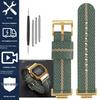 16-мм нейлоновый ремешок для Casio DW5600 GWM5610 GA110 GA2100 GA-700 Мужские наручные часы для активного отдыха Модифицированный металлический адаптер Аксессуары