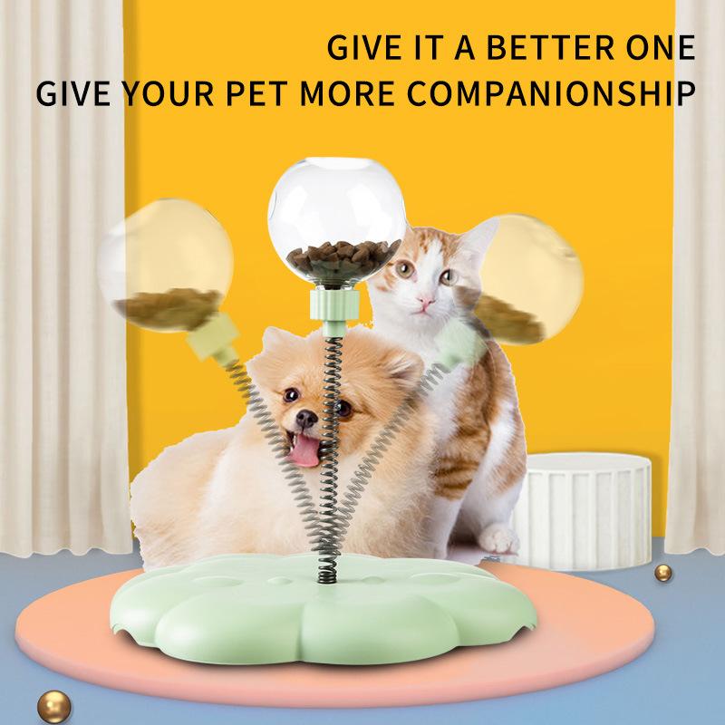 Головоломка для домашних животных, протекающий шарик, игрушка для кошек и собак, интерактивное лакомство, протекающая игрушка, кошачья мята, медленная кормушка для кошек и собак, забавные товары для домашних животных, аксессуары