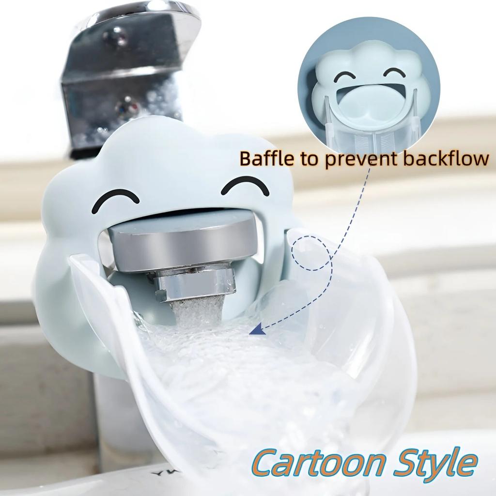 Регулируемый детский смеситель для мытья рук, расширенный для кухни, ванной комнаты