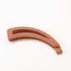 Women Horsetail Hair Claw Banana Shape Plastic Back Head Hair Clip Simple Elegant Hairpin Head Accessories