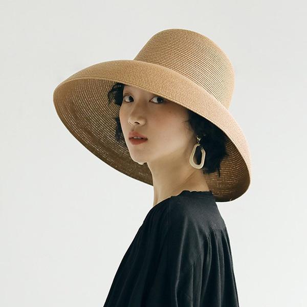 Уличная летняя шляпа от солнца, модная соломенная шляпа в стиле ретро, складная женская повседневная шляпа, пляжная шляпа, модные аксессуары, соломенная шляпа