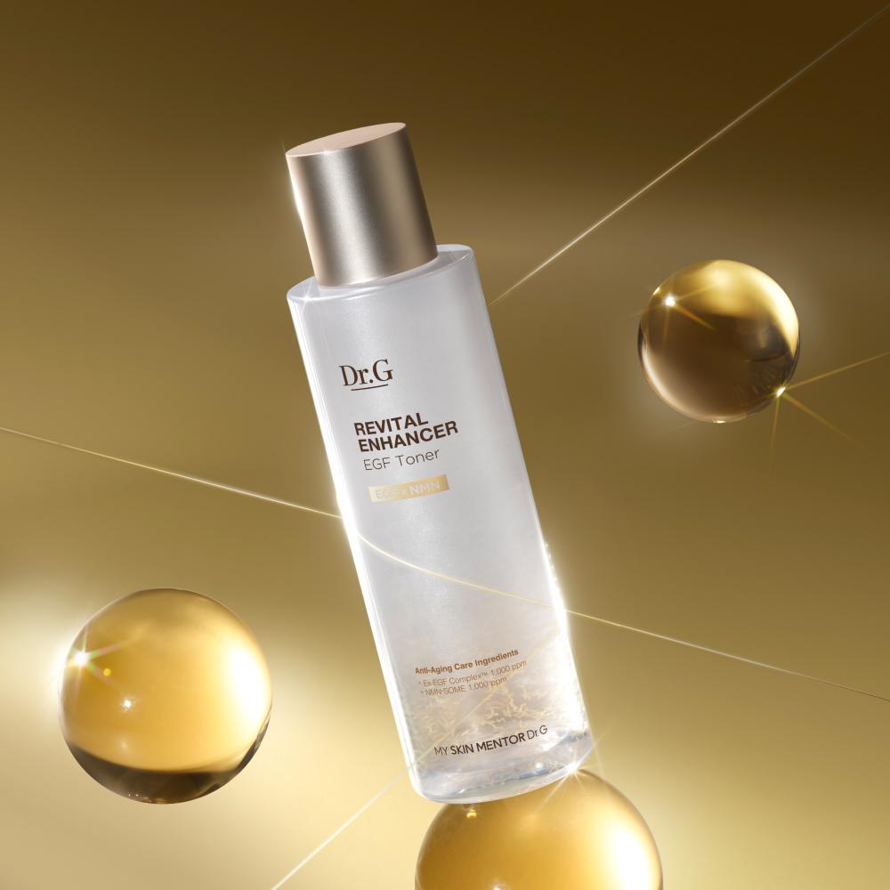 DR.G Revital Enhancer EGF Basic Set Toner 150ml + Emulsion 150ml - EGF Skincare Set Firming Care, Korean