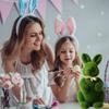 Статуэтки Украшения Пасхальный Искусственный Мох Зайчик Искусственный Газон Садовые Украшения Домашний Офисный Декор
